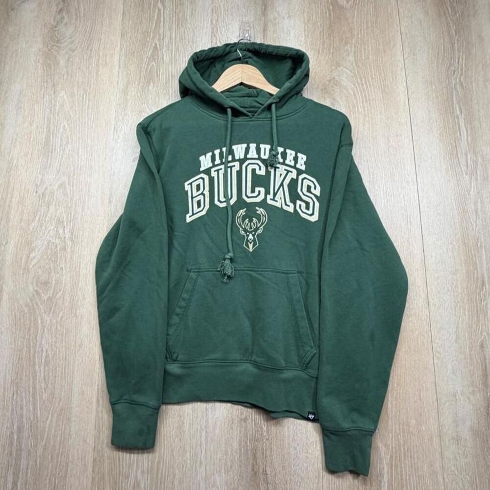 Nba Men's Green Hoodie